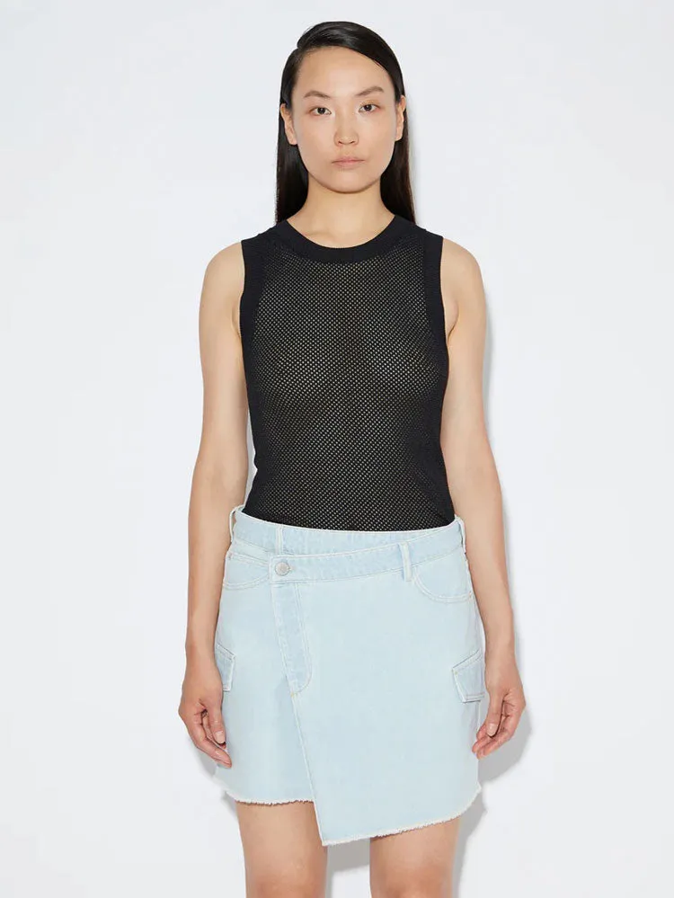 2NDDAY 2ND Consuelo Knit Tank Top Black