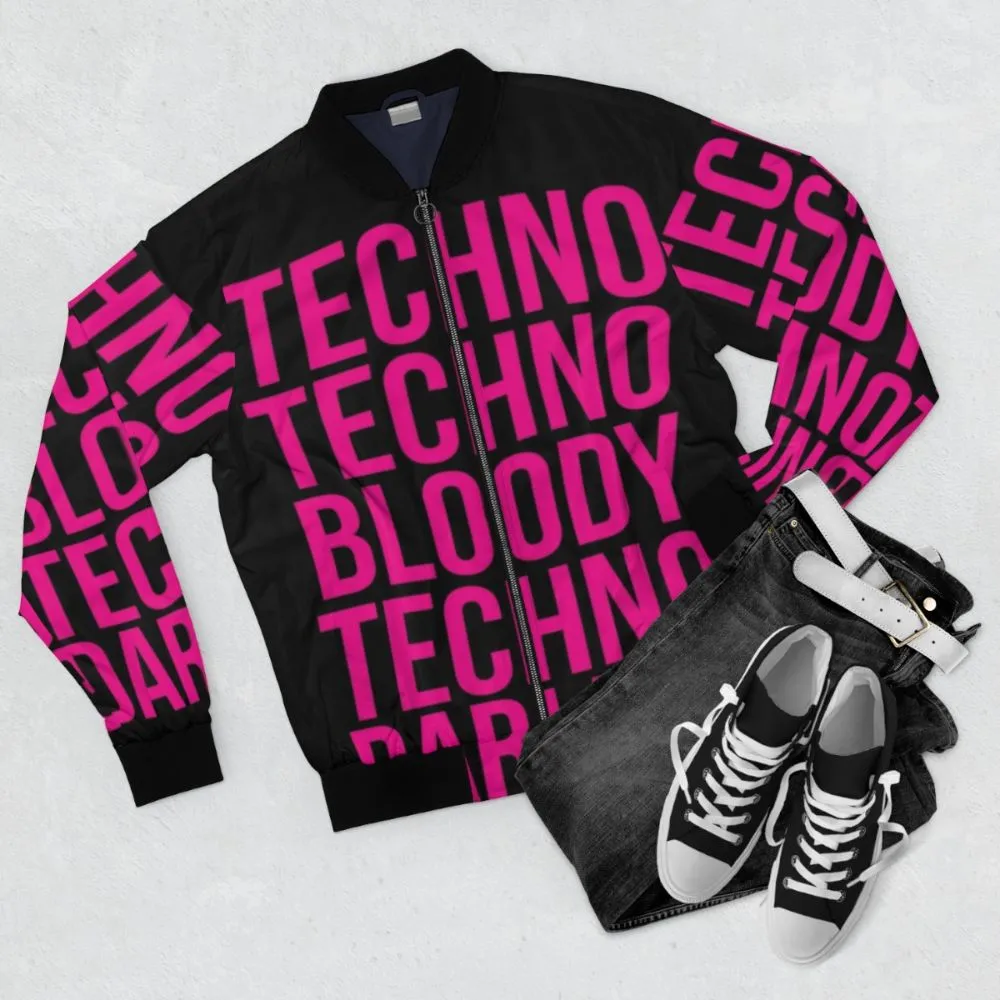 Absolutely Fabulous Techno Bomber Jacket