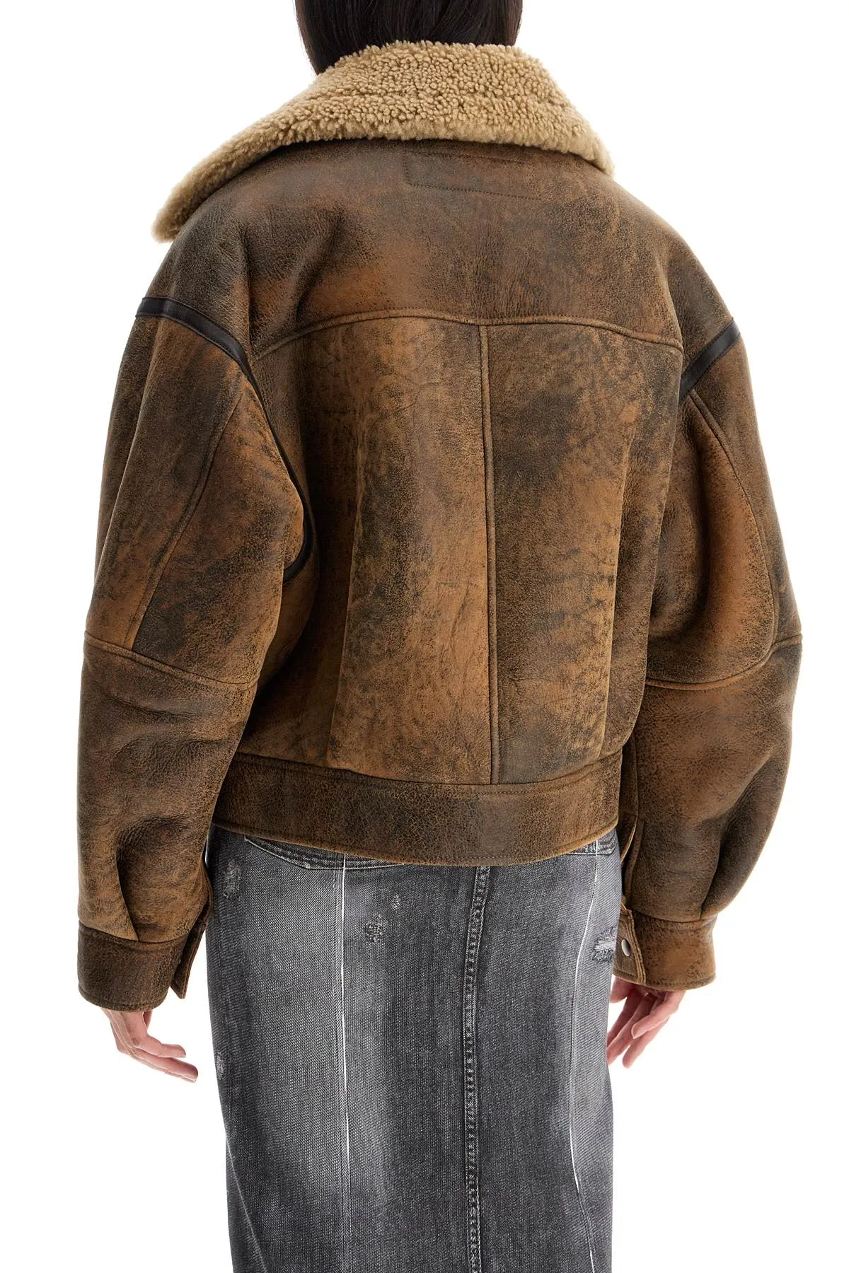 Acne Studios Oversized Shearling Jacket