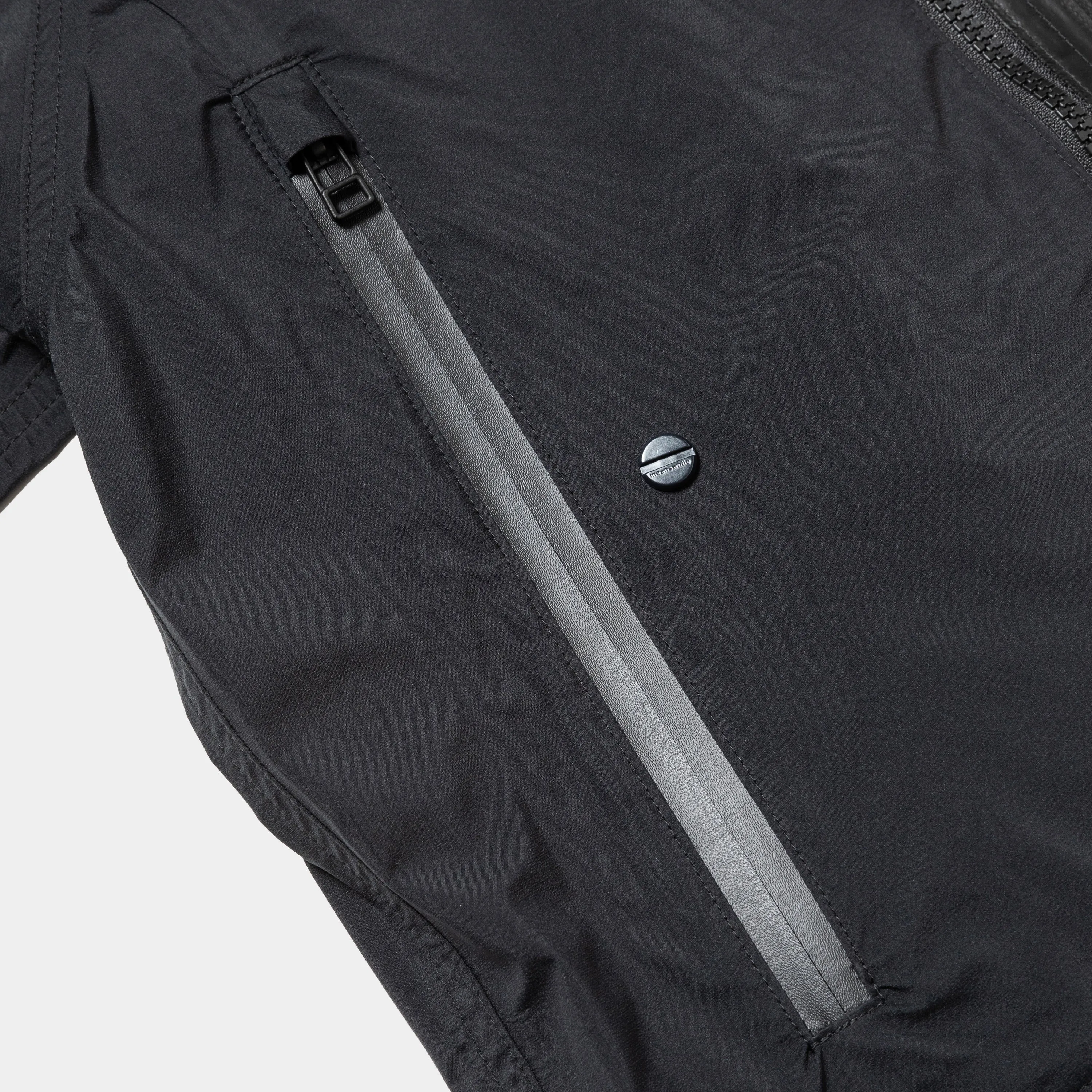 Air Circulation System Rain Jacket(Off Black)/MW-JKT25102