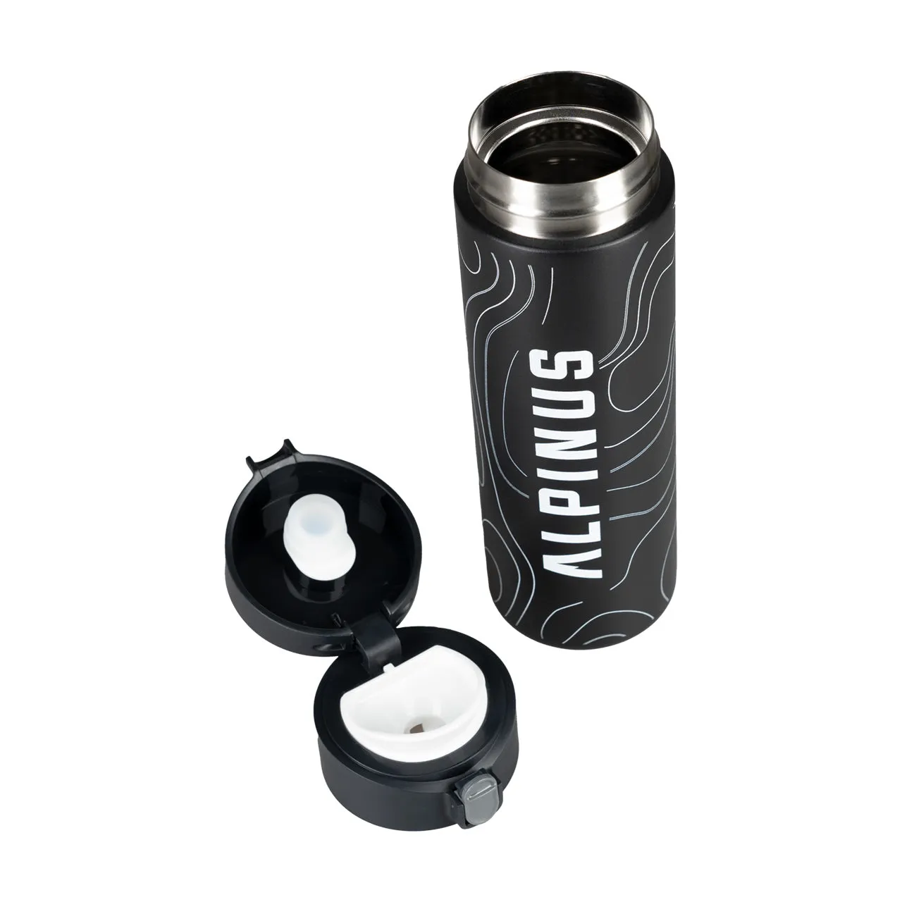 Alpinus Livigno thermal mug 500ml Black