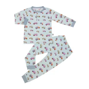 Bamberry Baby Long Sleeves Pajama Set Linggo ng Wika - Jeepney