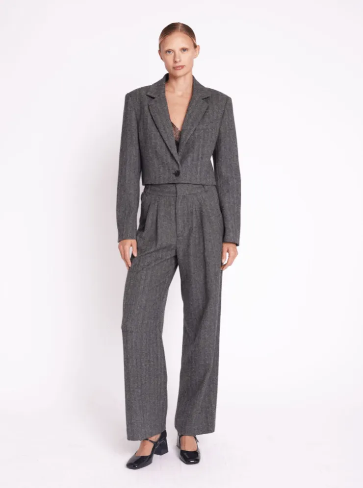 Berenice Vanilla Short Suit Jacket