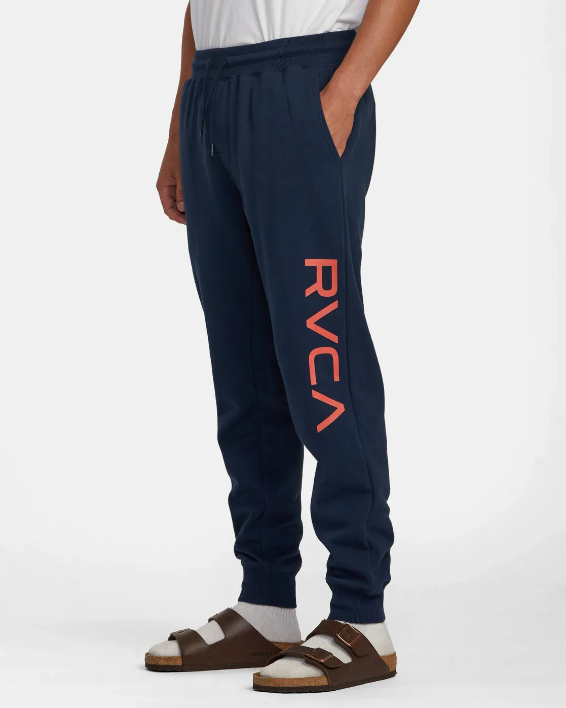 Big RVCA Sweatpants - Navy