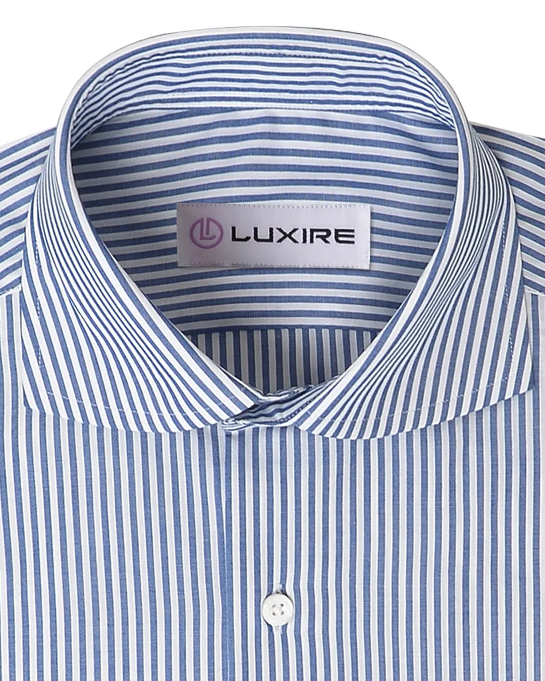 Blue Candy Stripes Dress Shirt