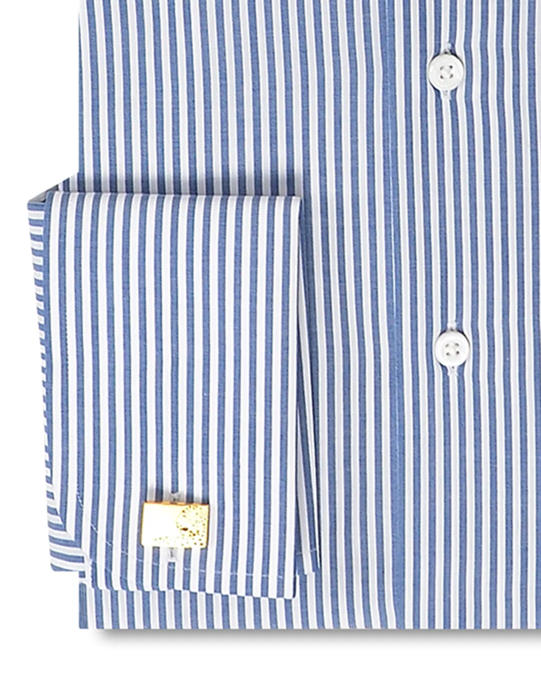 Blue Candy Stripes Dress Shirt