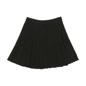 Bonjoy Black Pleated Skirt