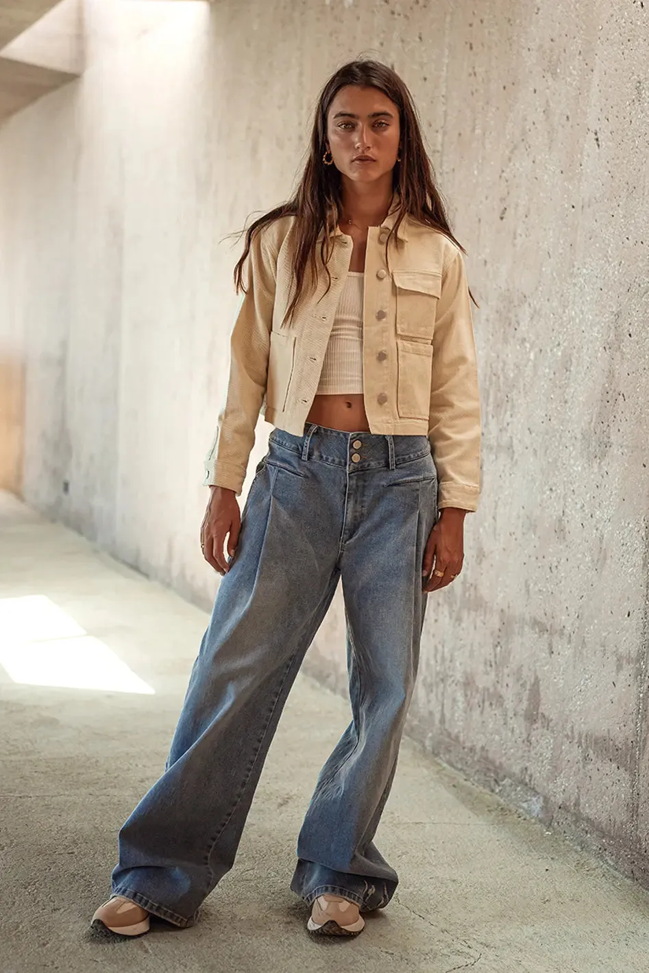 Brandy Cropped Jacket