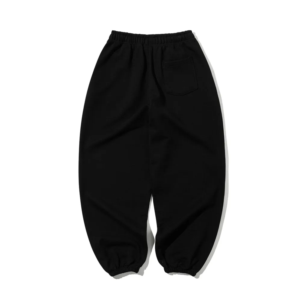 BSRABBIT LOGO JOGGER BLACK