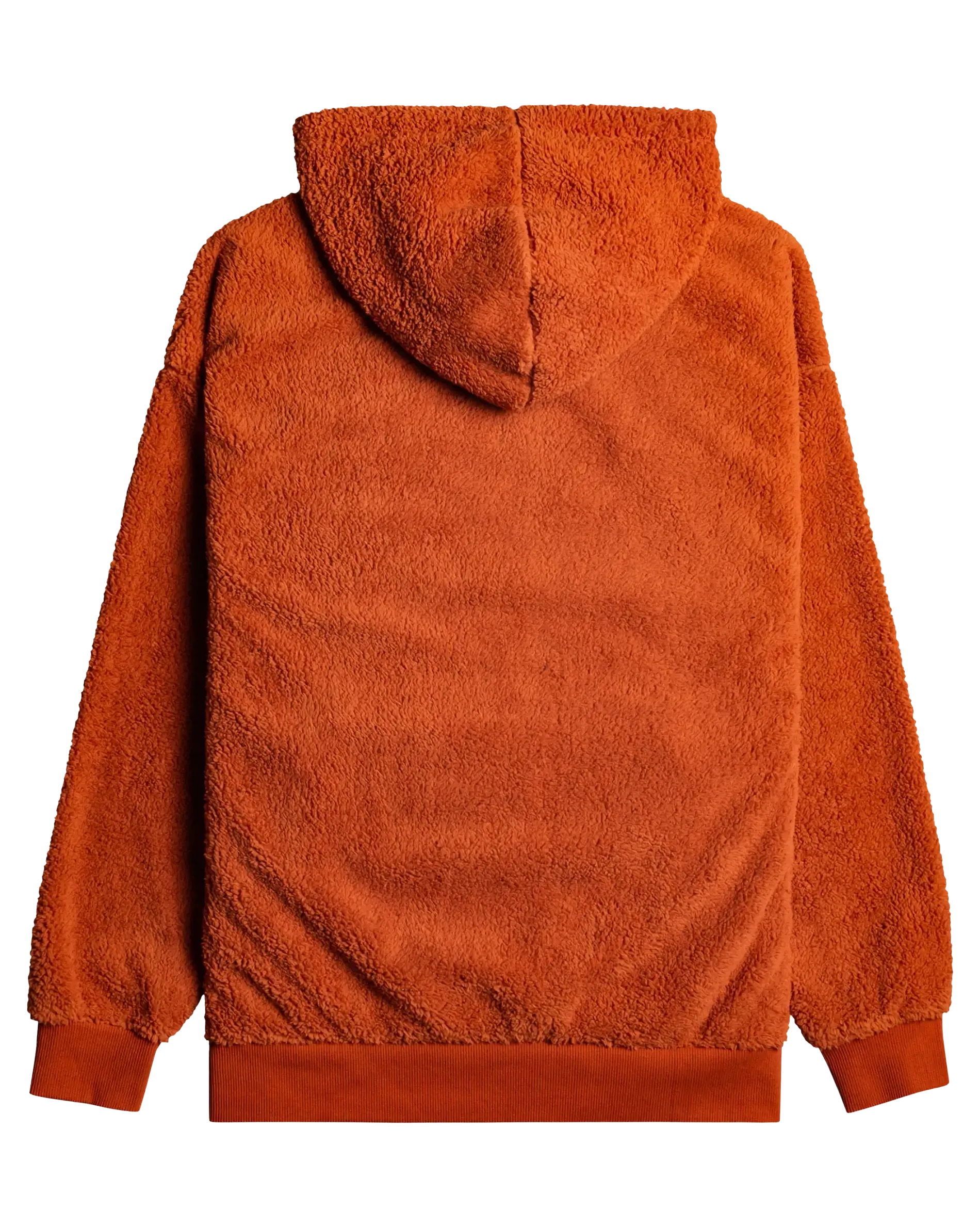 Call Me Hooded Fleece Jacket in Baked Clay