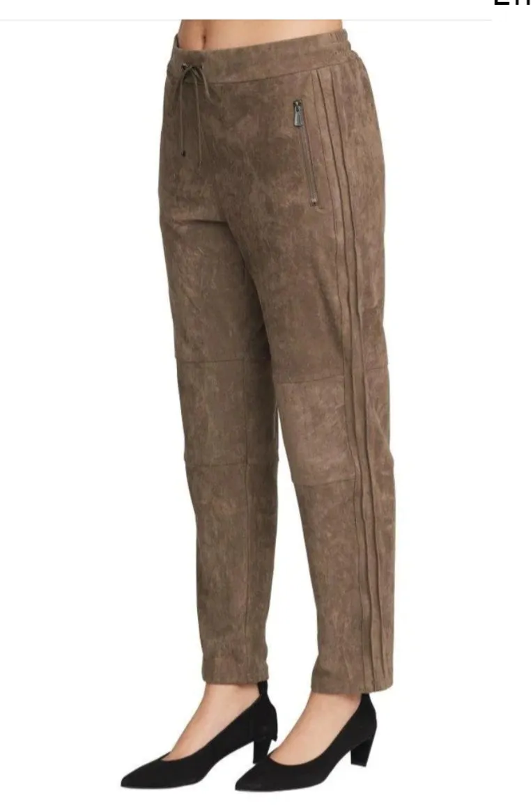 Carre Noir Sale,  222012 Vegan Suede Jogger, 50% Off Regular Price