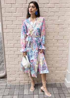 Ciara Tiered Shirt Dress