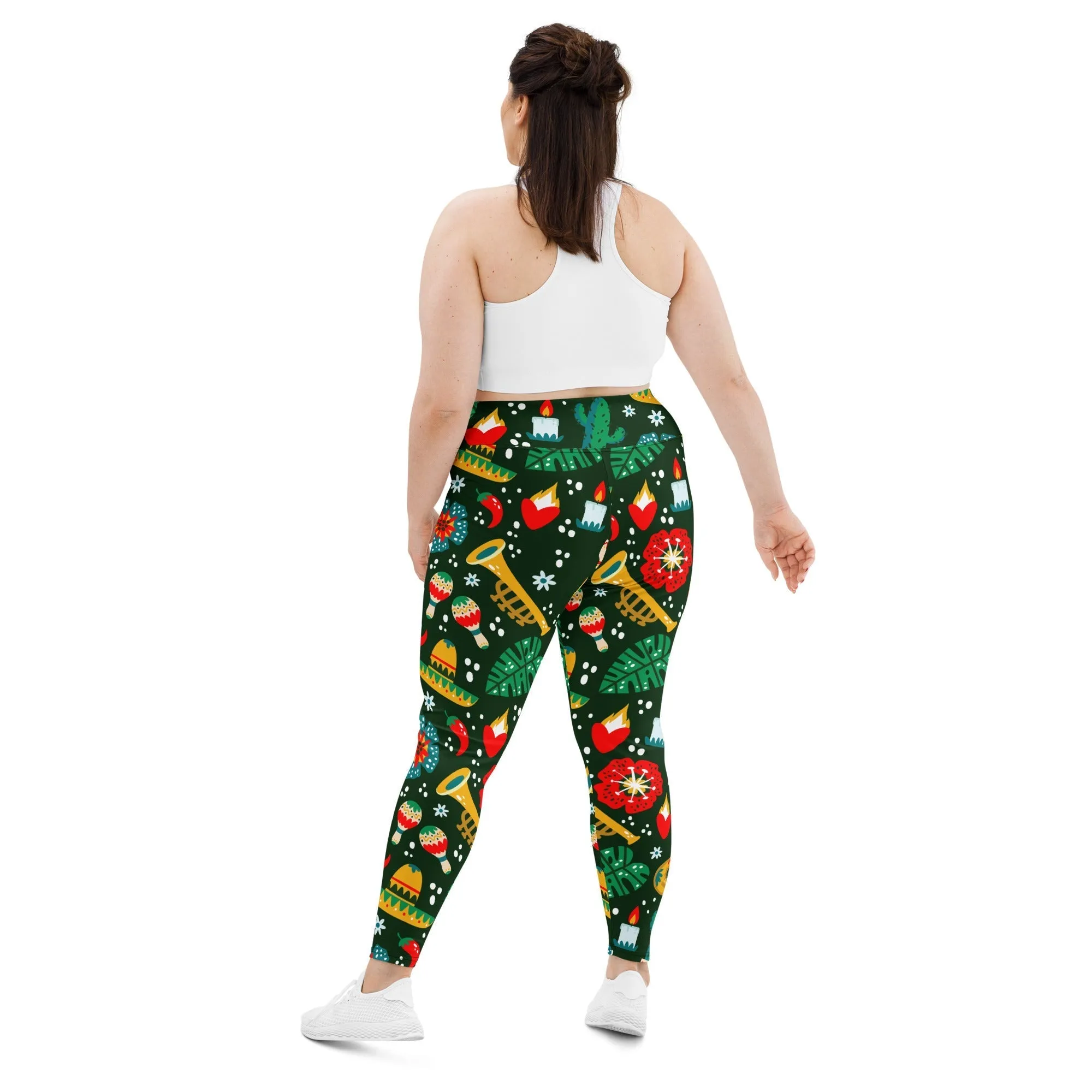 Cinco de Mayo Plus Size Leggings