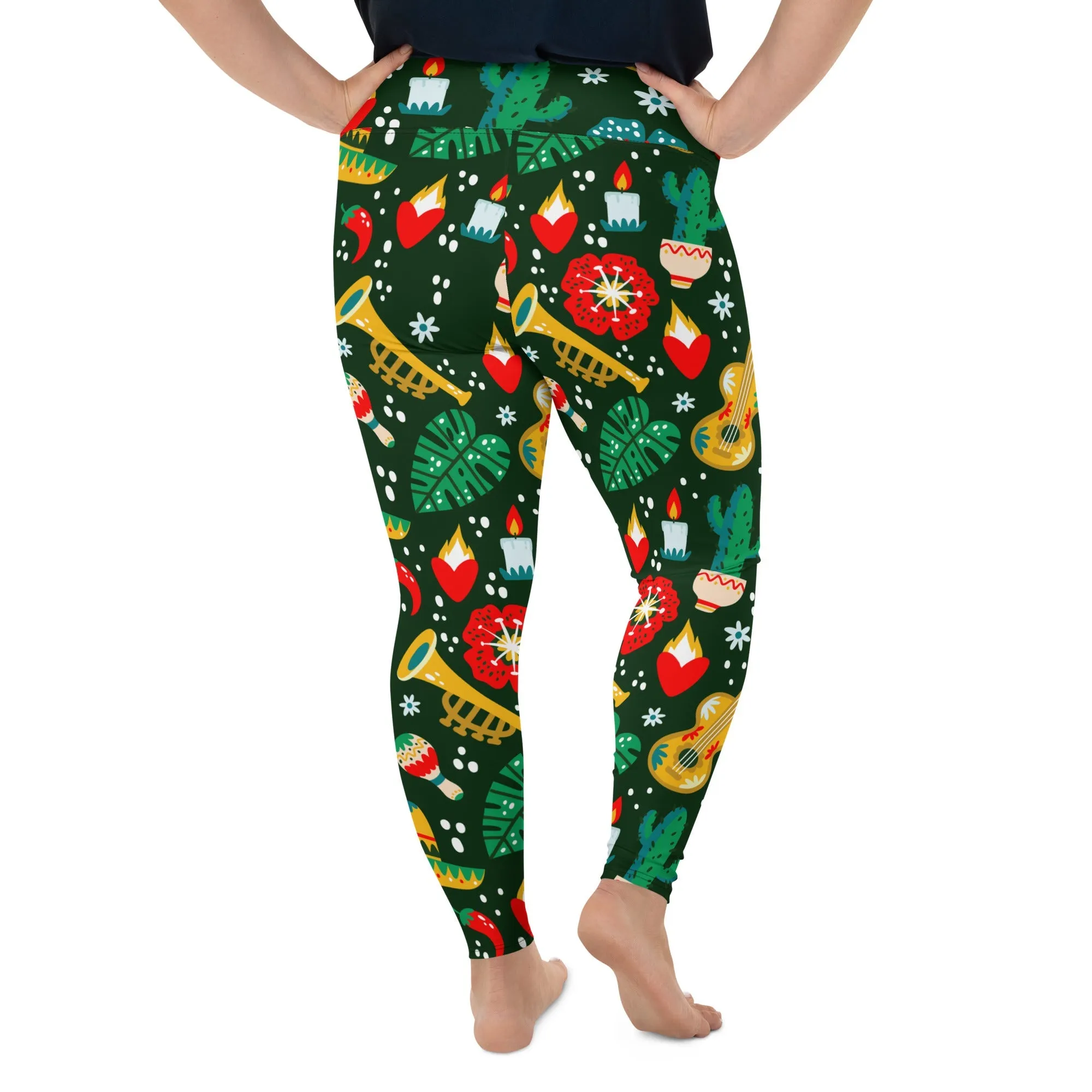 Cinco de Mayo Plus Size Leggings