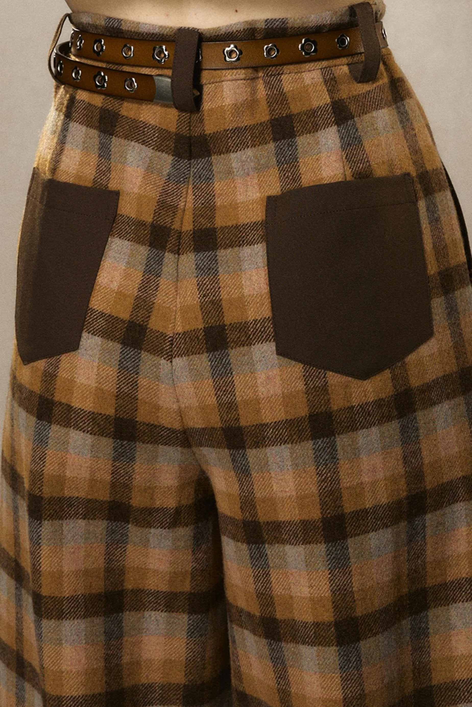 College Tweed Plaid Dress & Outer Set-Up