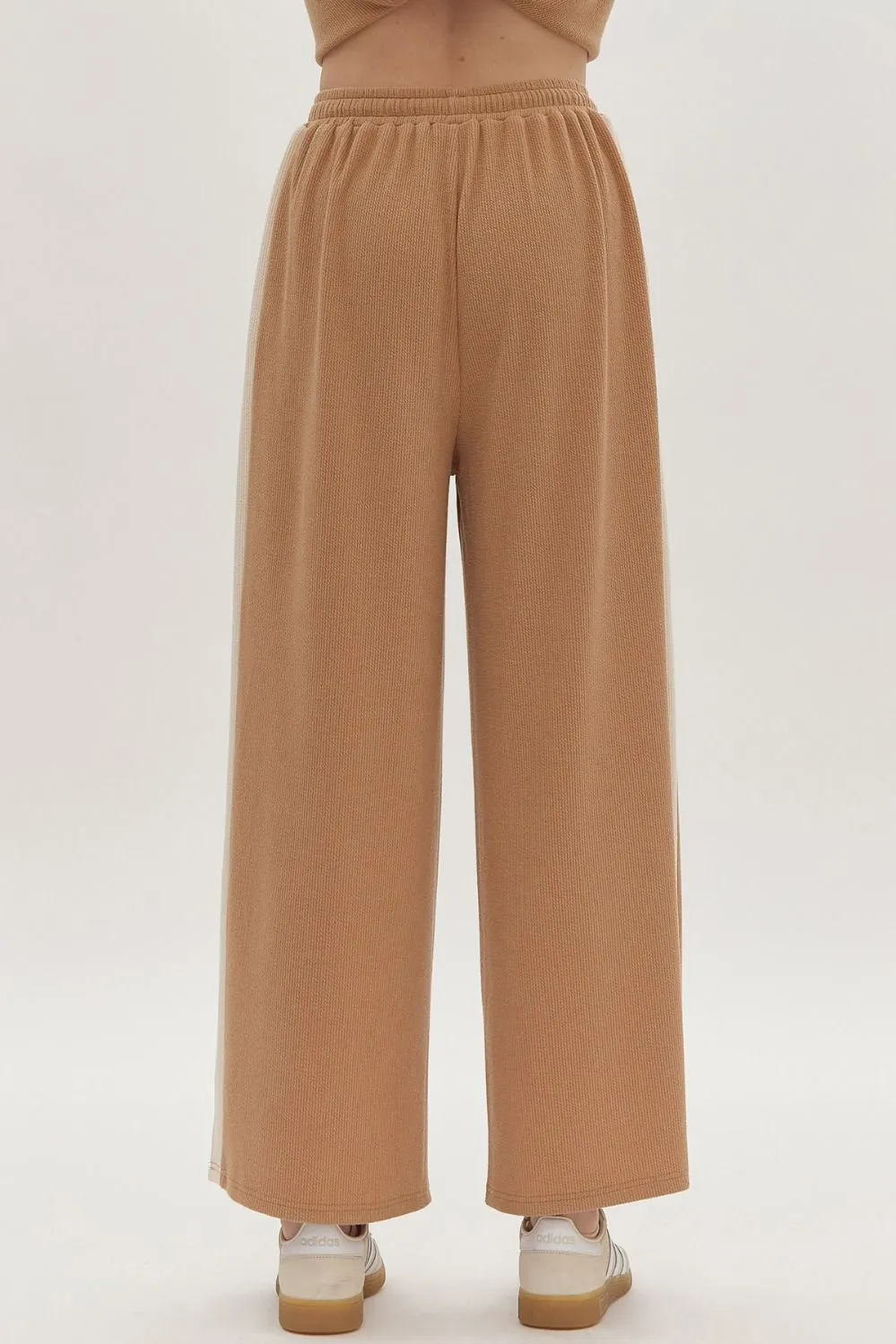 Cozy Chic Set Pants - Camel *Regular & Curvy*