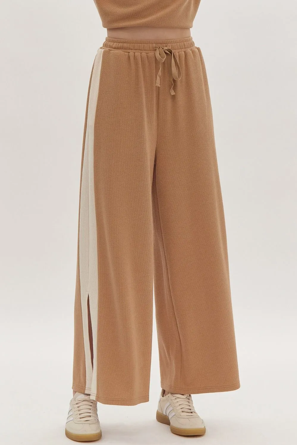 Cozy Chic Set Pants - Camel *Regular & Curvy*