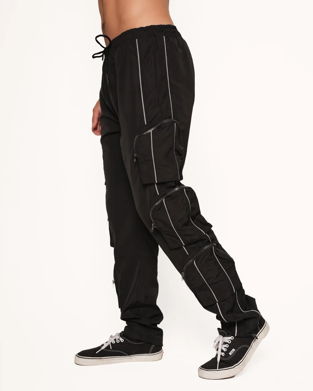 Daredevil Men's Reflective Cargo Pants