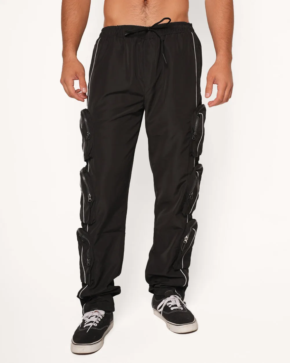 Daredevil Men's Reflective Cargo Pants