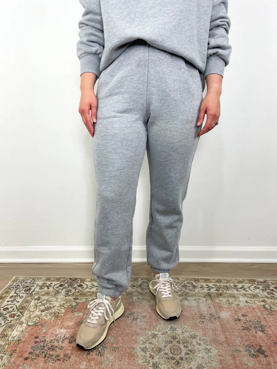 Davis Sweatpant in Heather Grey