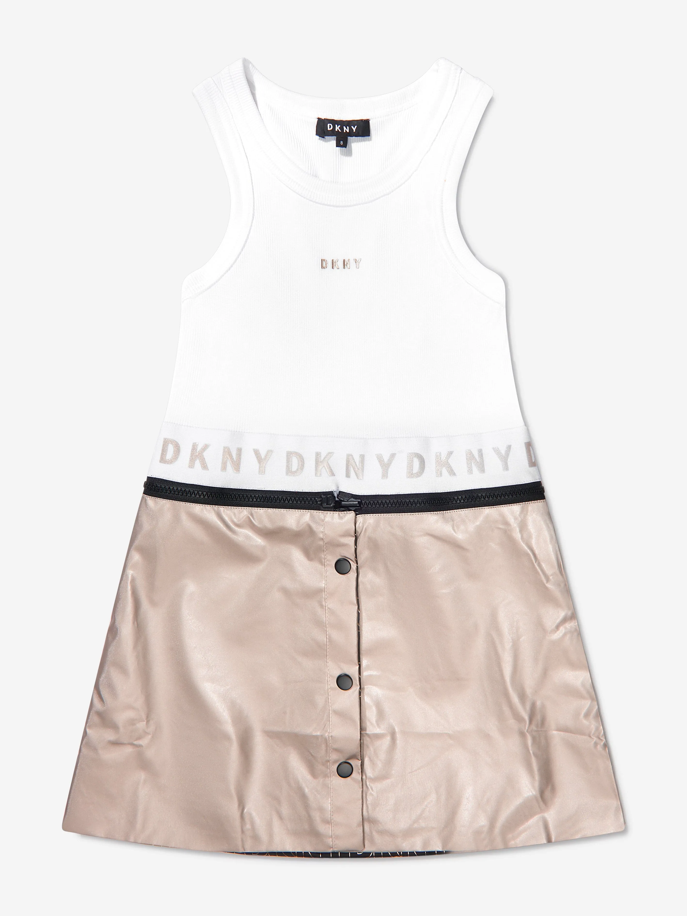 DKNY Girls 3 In 1 Branded Dress