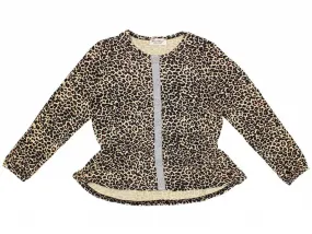 Dünner Cardigan Leoprint braun von Marmar bei Pilzessin