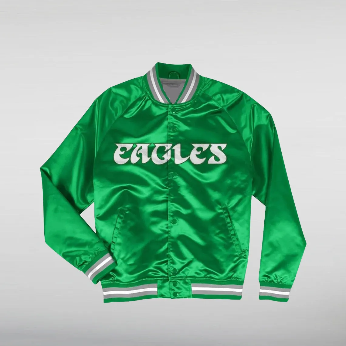 Eagles Kelly Green Windbreaker Philadelphia Eagles Jacket