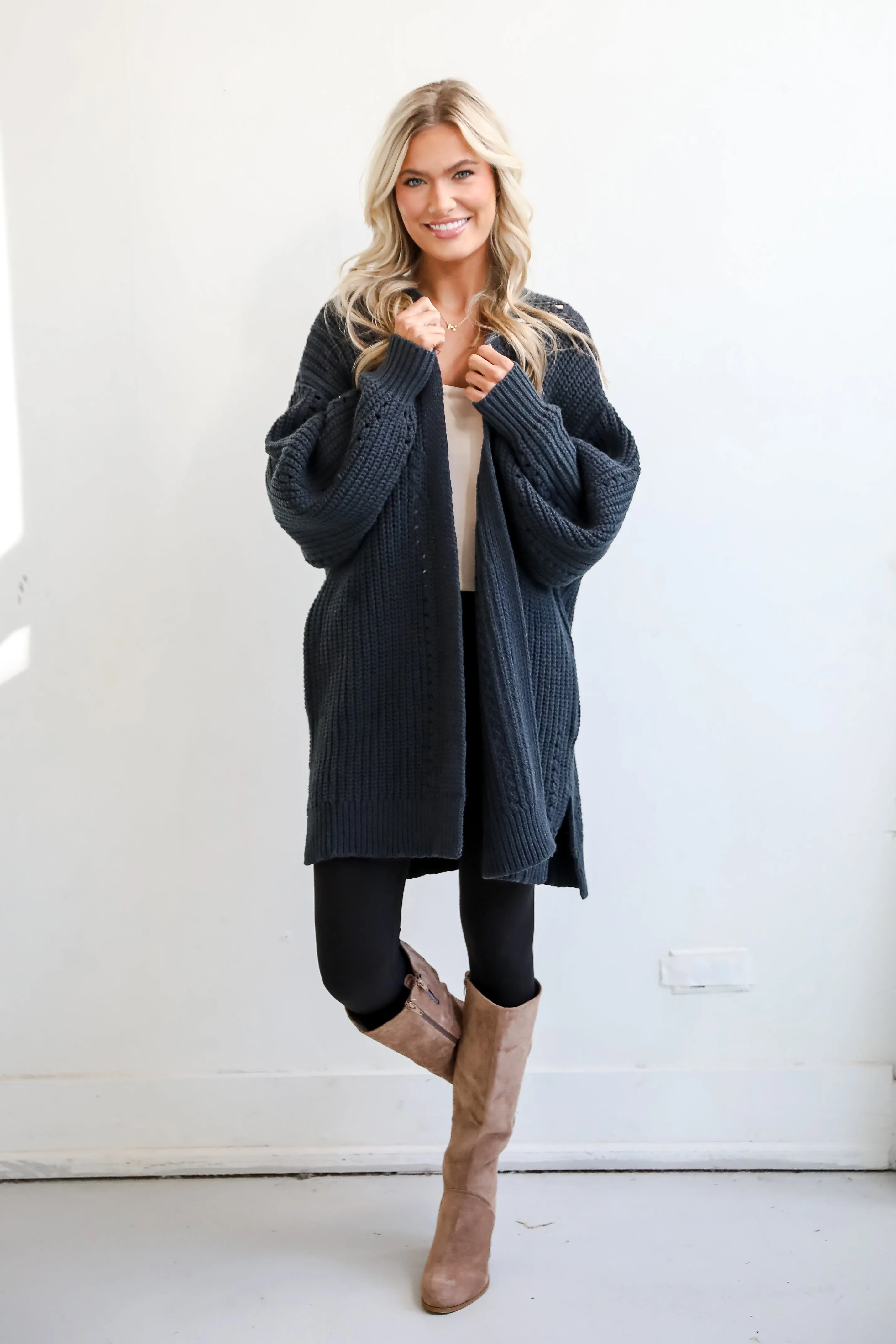 Everyday Design Navy Sweater Cardigan