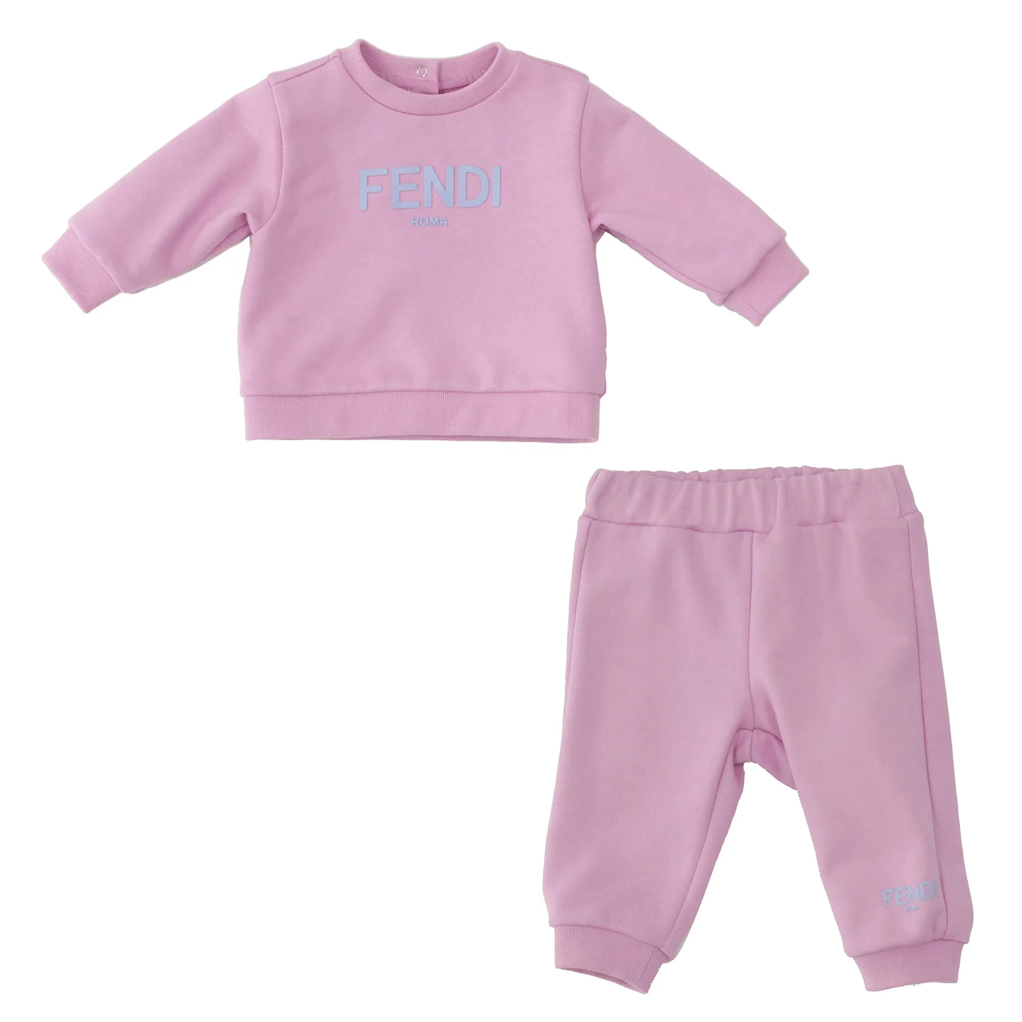 Fendi Baby Girls Purple Ensemble