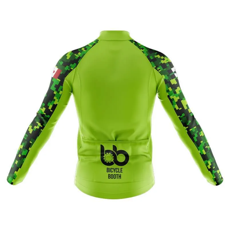 Fluorescent Green Canada Army Thermal Club Jersey