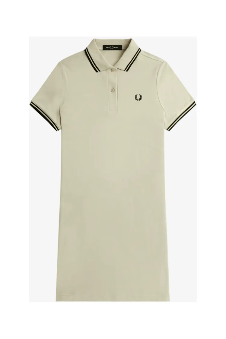 Fred Perry - Women's D3600 Twin Tipped Oatmeal - Dress