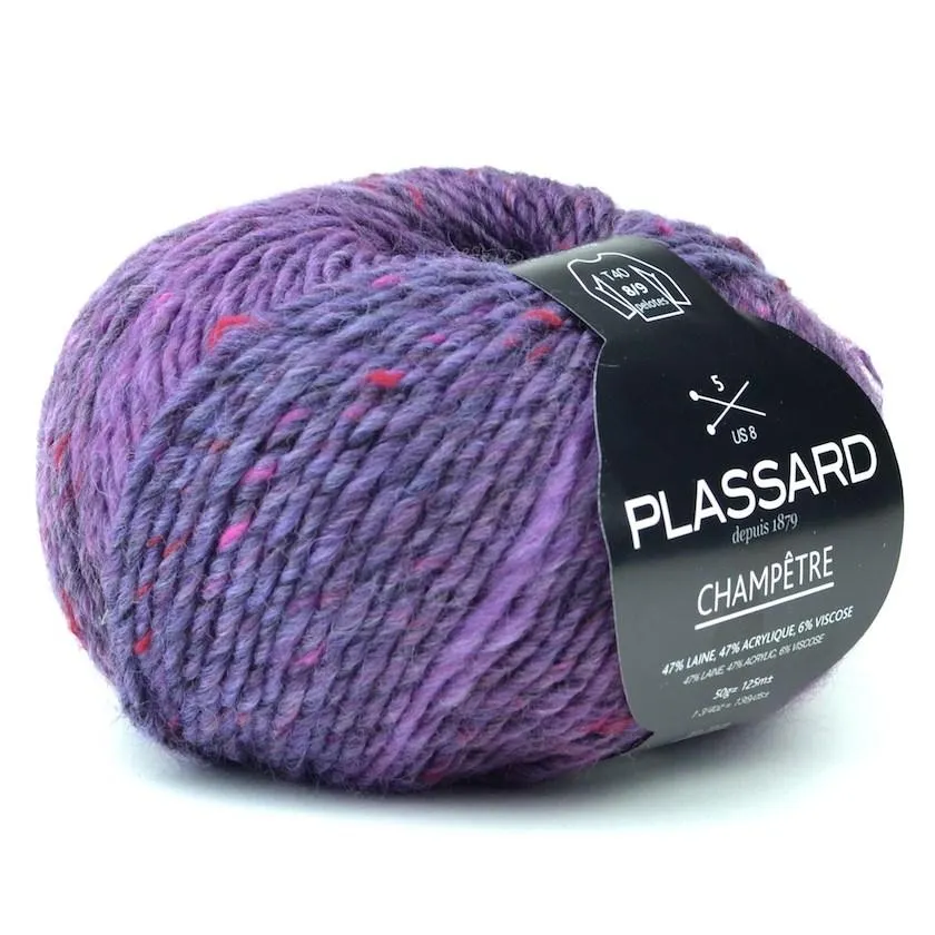 FREE Tube Scarf and Beanie Pattern - Plassard Champetre Yarn