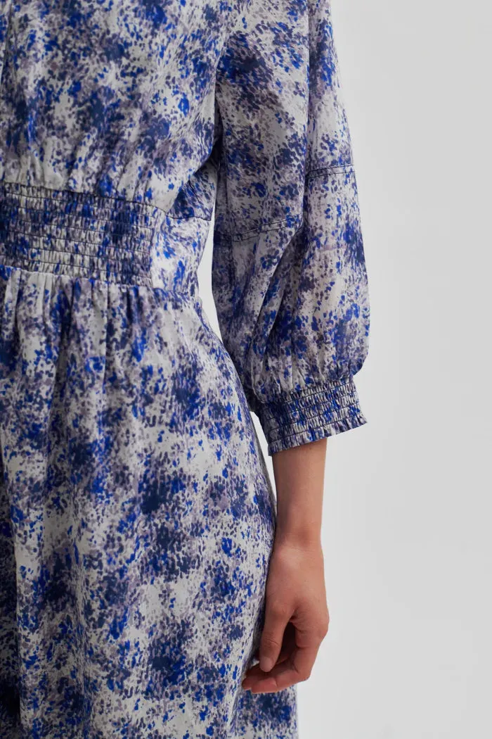 Freesia Blue Print Dress