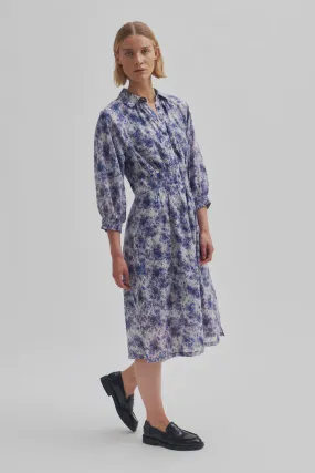 Freesia Blue Print Dress