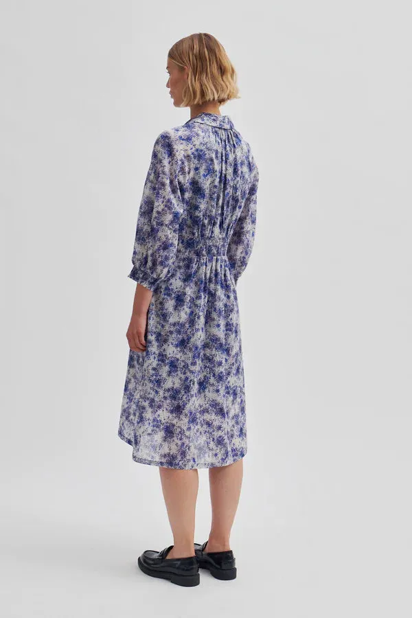 Freesia Blue Print Dress