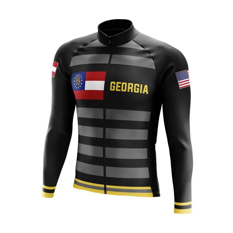 Georgia BB Black Signature Thermal Club Jersey