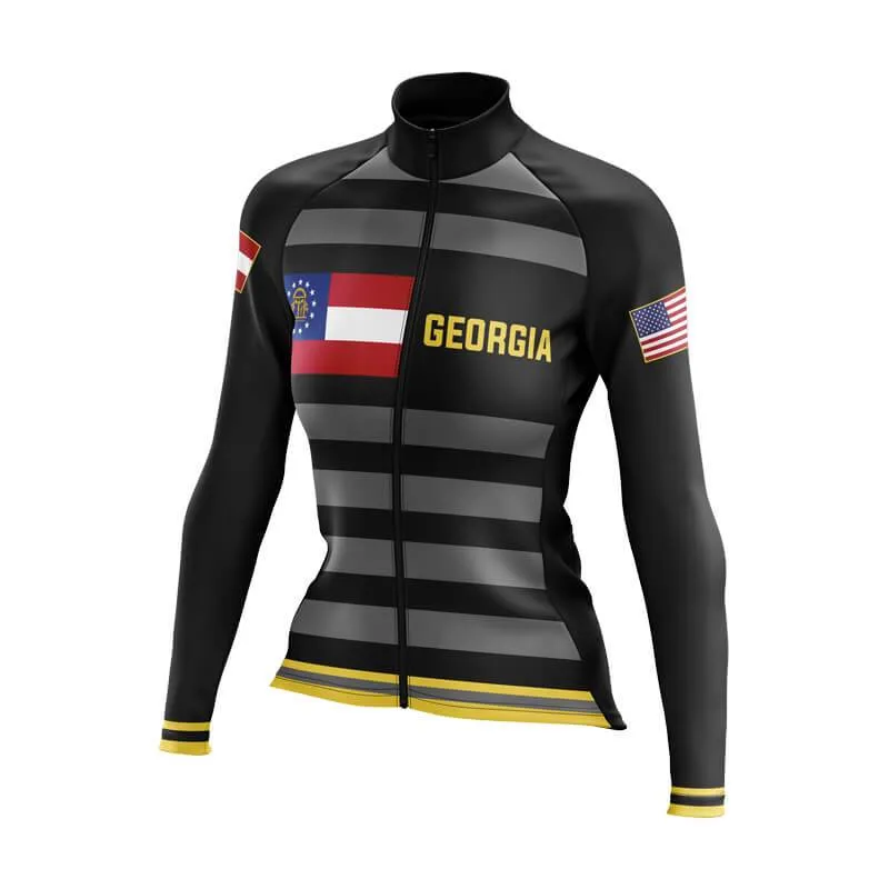 Georgia BB Black Signature Thermal Club Jersey