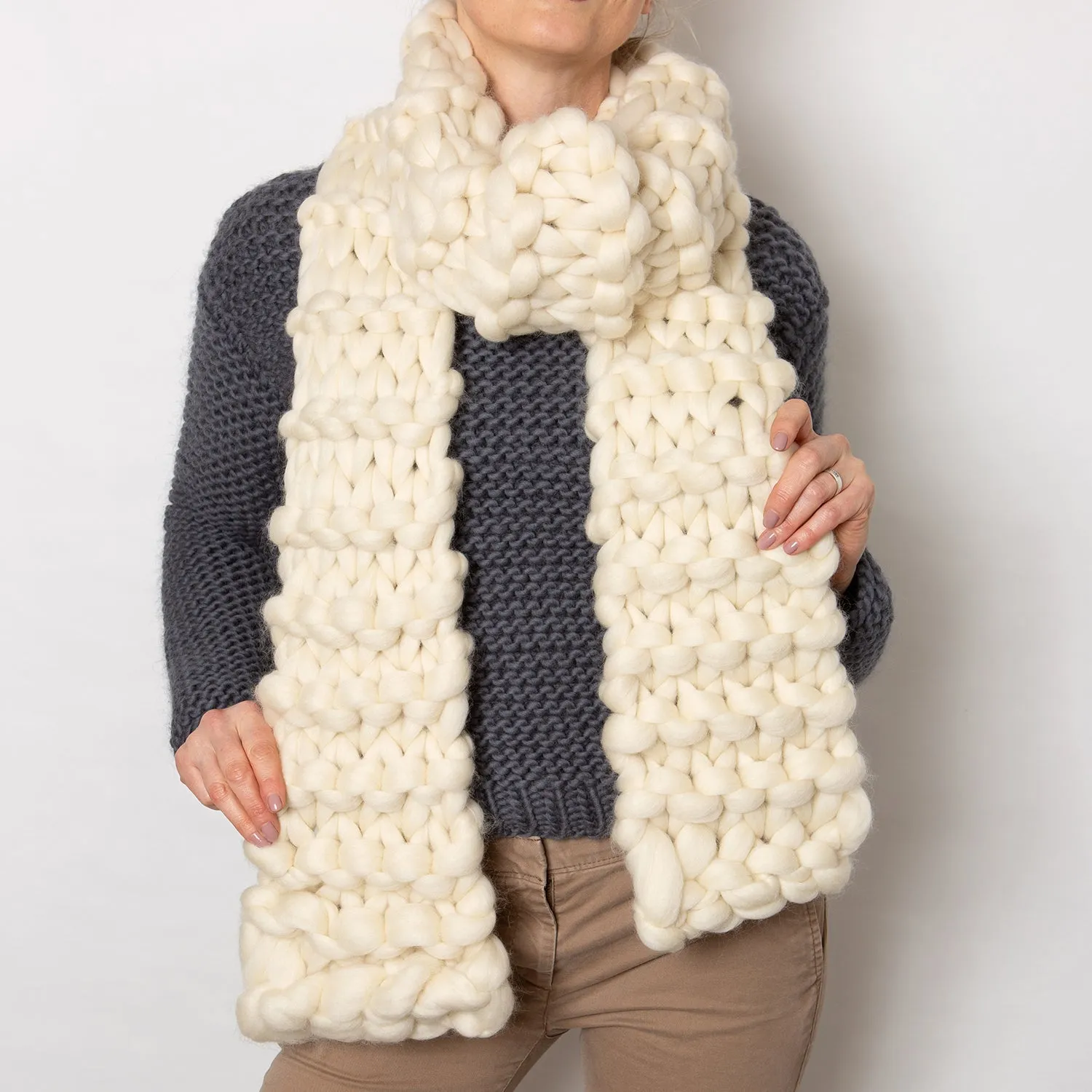 Giant Scarf Knitting Kit