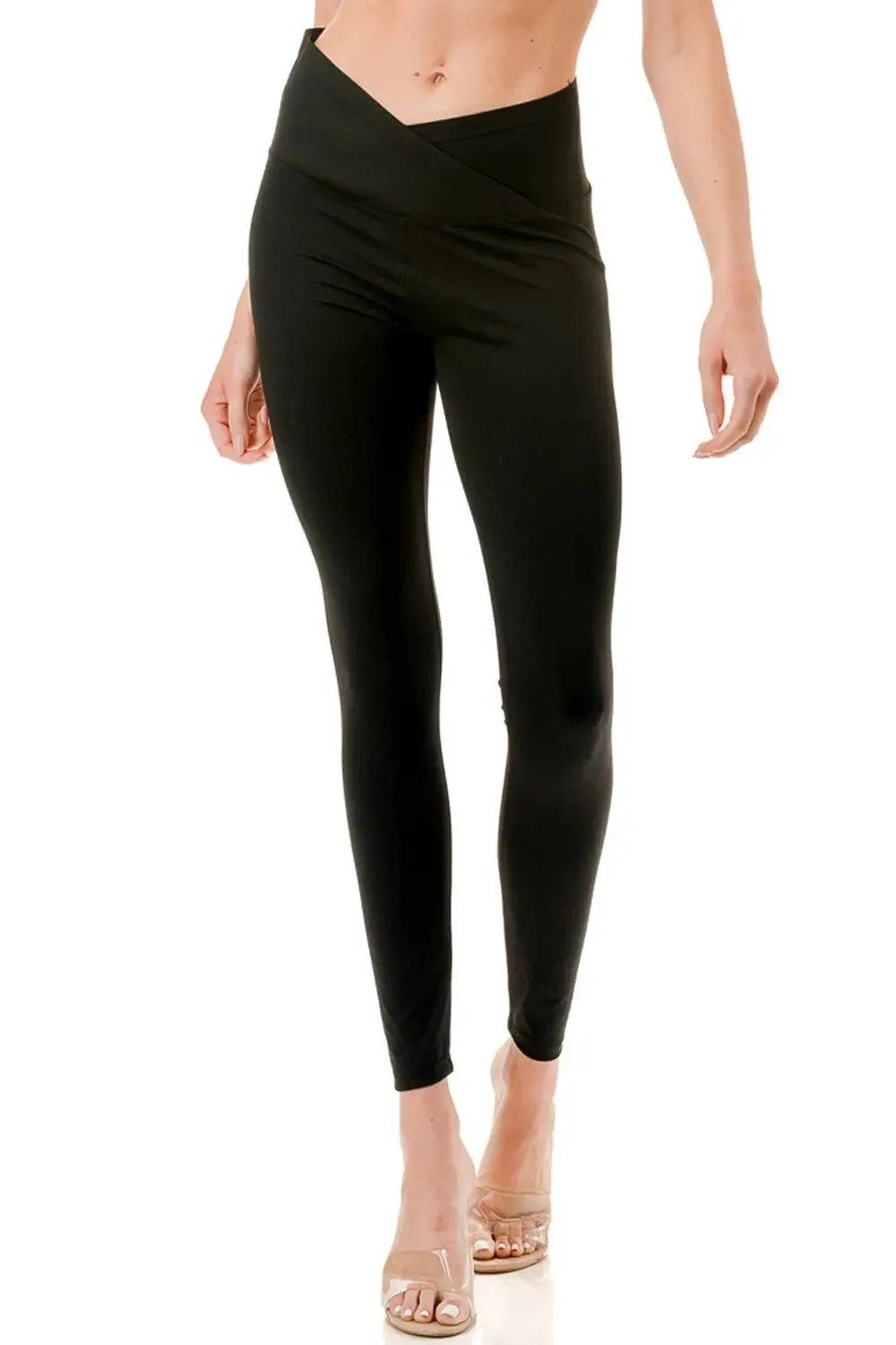 High Waist V-Line Leggings