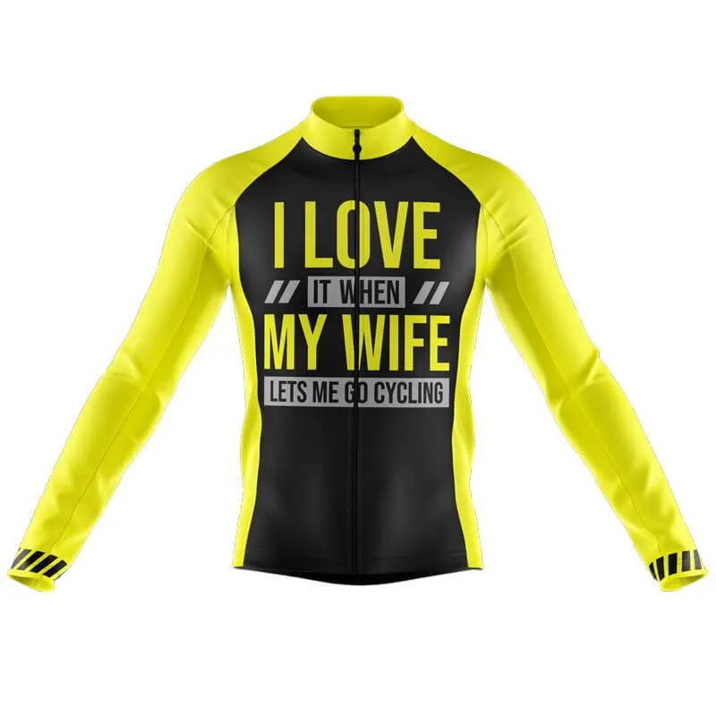 I Love My Wife Thermal Club Jersey V1