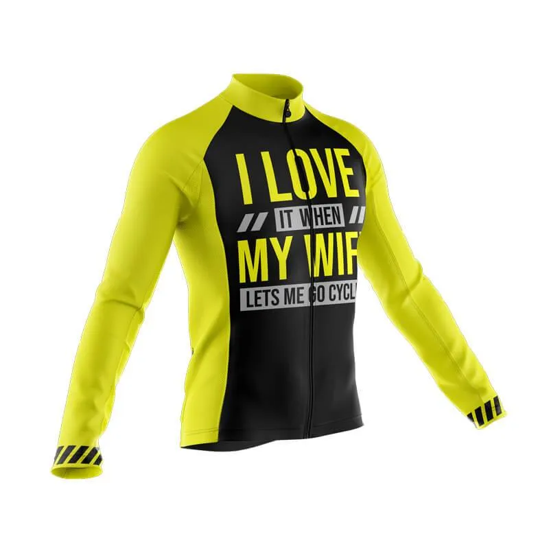 I Love My Wife Thermal Club Jersey V1