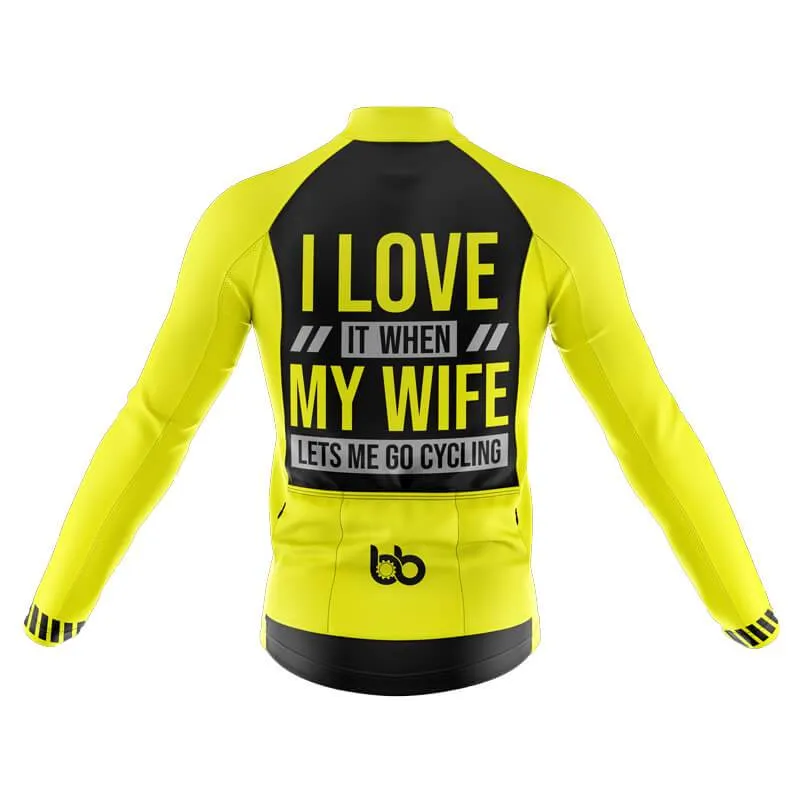 I Love My Wife Thermal Club Jersey V1