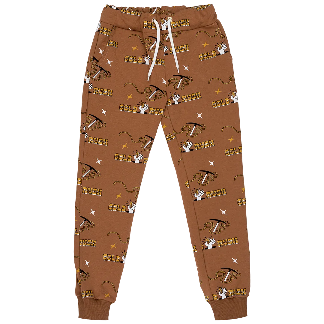 Jelly Alligator Gold Rush Sweatpants