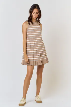 Kendrick Sleeveless Sweater Mini Dress