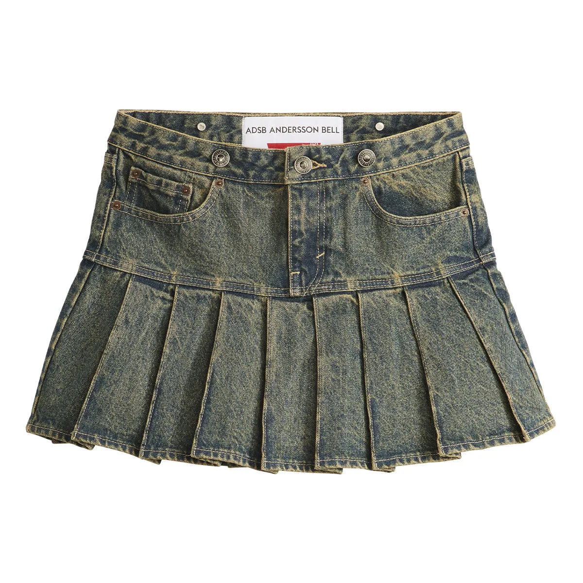   Levi's Pleated Skirt 'Tinted Indigo'