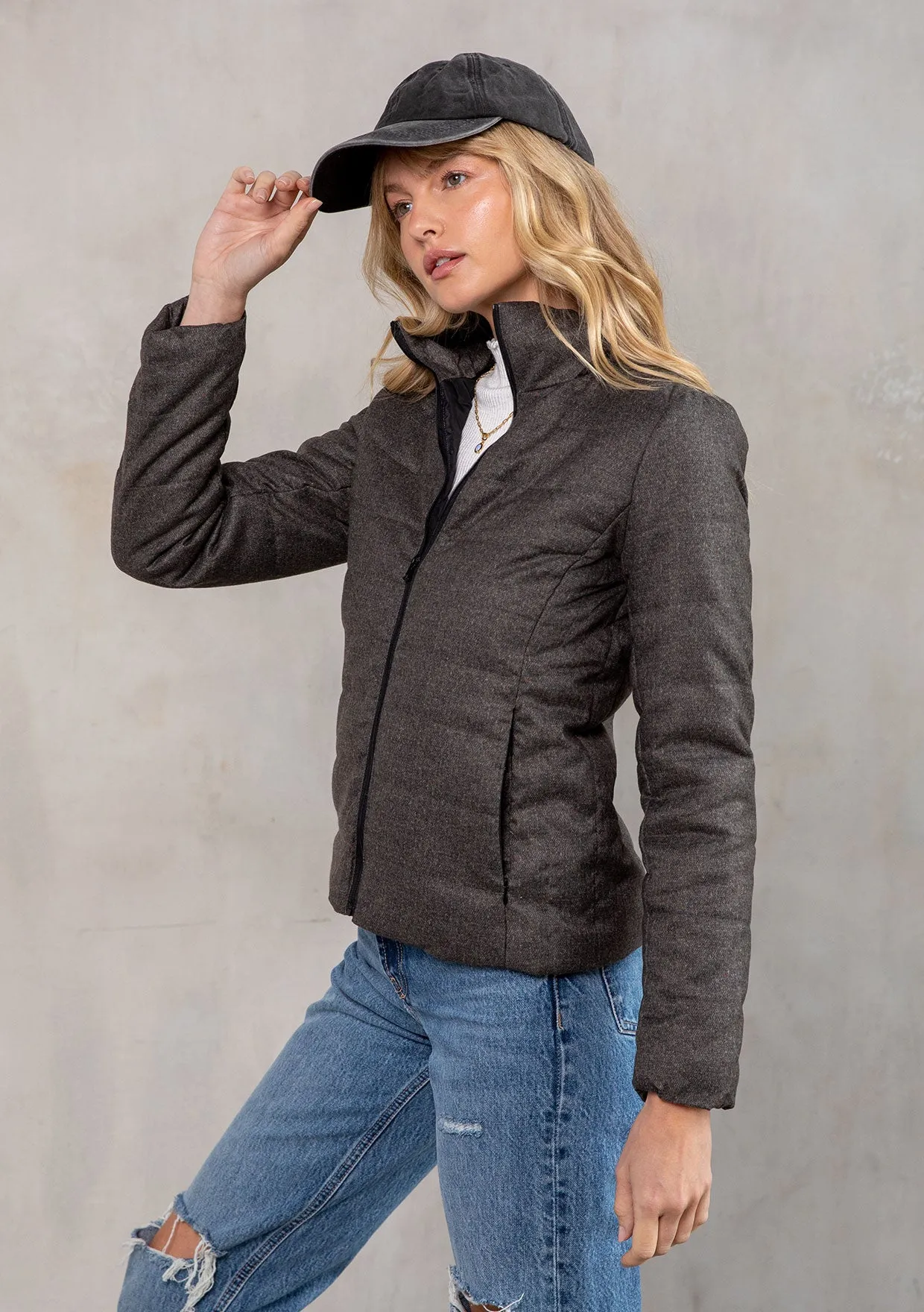 Long Sleeve Puffer Jacket