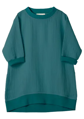 Long-Top 3/4 sleeve Emerald