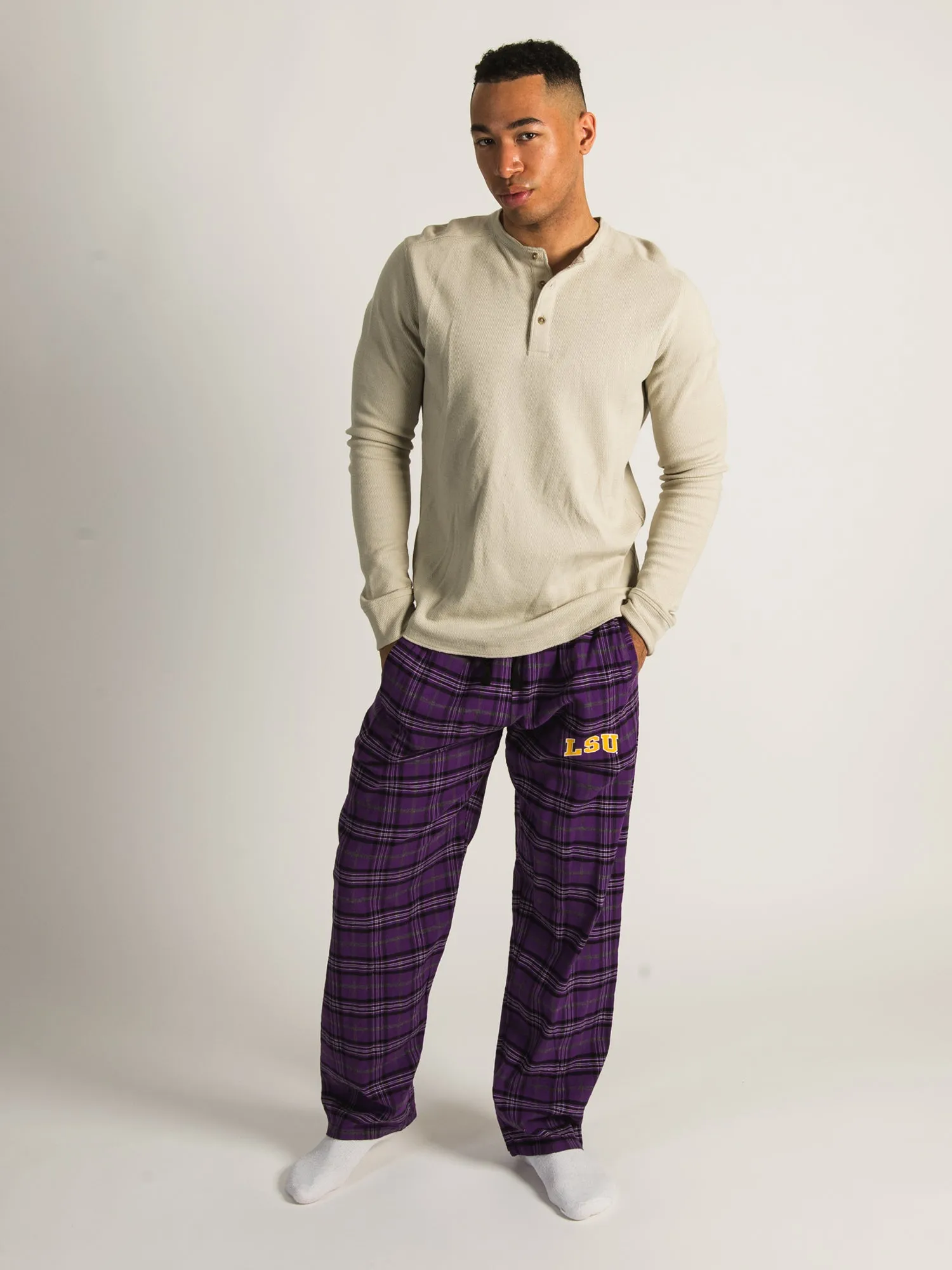 LSU FLANNEL PANT  - CLEARANCE