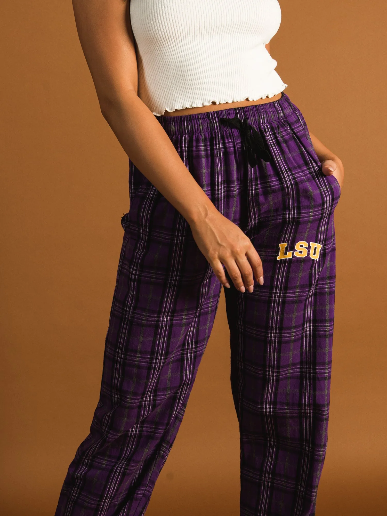 LSU FLANNEL PANT  - CLEARANCE