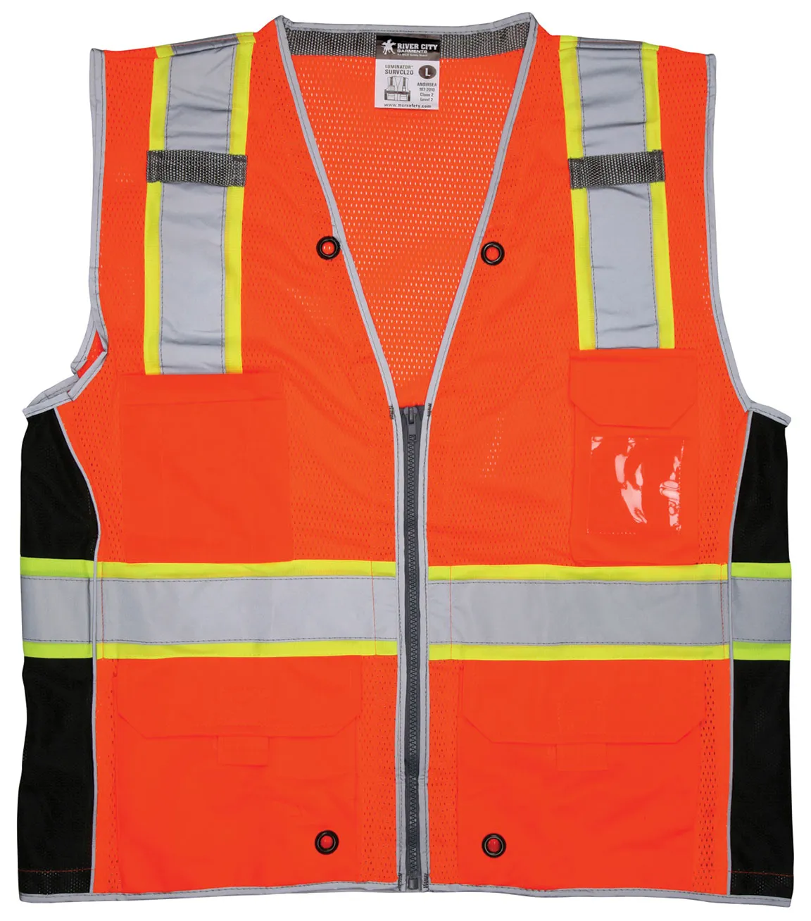 Luminator® Class 2 Mesh Surveyors Vests